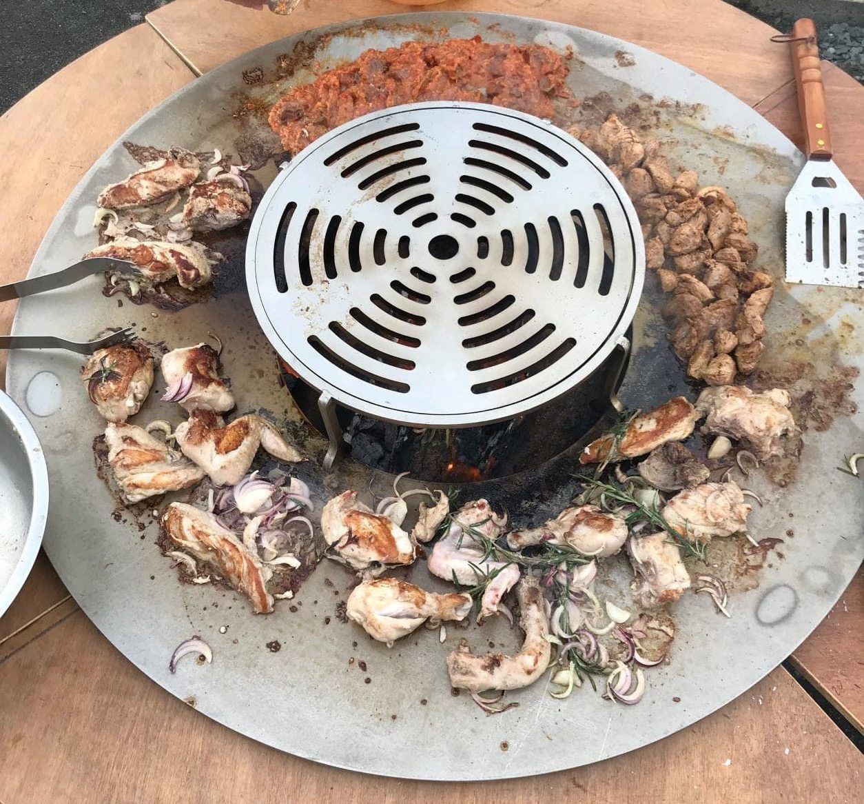 Bloc 7 cuisson extérieure